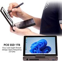 12e génération P8 N100 Mini ordinateur portable de jeu Alder Lake N100 8 écran tactile 12GB DDR5 Win11 ordinateur portable Yoga tablette PC maison personnelle