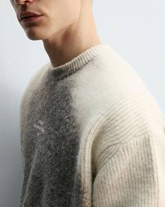 <span class=keywords><strong>Pull</strong></span> personnalisé avec logo Homme Cachemire Laine mérinos <span class=keywords><strong>Alpaga</strong></span> <span class=keywords><strong>Pull</strong></span> en tricot Motif torsadé Formel Décontracté Hiver Ajusté <span class=keywords><strong>Pull</strong></span> personnalisé avec logo - Product Image 2