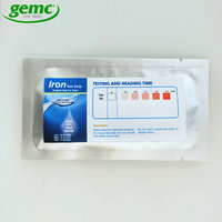 Kit de prueba de agua de metales pesados, tiras de prueba de agua de alta precisión para plomo, hierro, cobre, mercurio