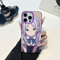 Coques de téléphone magnétiques sans fil à thème Anime pour iPhone Xs Xr 11 12 13 14 15 Pro Max