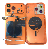Coque de téléphone portable en aluminium de haute qualité style professionnel DIY pour 14 ProMax-17 ProMax 14PM-17PM