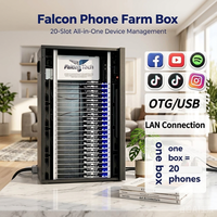 Nouvel équipement de carte mère pour ferme de téléphones Lieying S8/S9/S10, contrôle groupé de plusieurs téléphones Android, rack de robots automatisés
