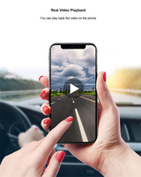 Cámara de salpicadero dvr para coche, dispositivo de grabación con resolución HD 1080P, 4g, Android 8,1, 4G, 4g, sim, 4G, ADAS, GPS, cámara dual, 3 pulgadas