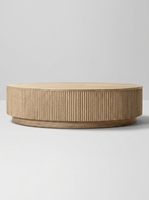 Table basse extensible convertible haut de gamme en bois de chêne massif, style moderne, meuble de salon avec plateau en panneau