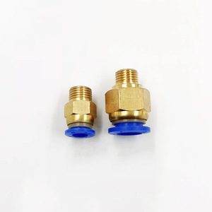 LJFLO Pneumatic <b>Quick</b> <b>Connector</b> Brass M8 1/4 Threaded For Laboratory Gas Path - Product Image 3