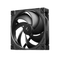 Ventilateur de boîtier silencieux DEEPCOOL FD12-V2 120 mm à roulement fluide PWM, contrôlé par la température, 4 broches, dissipateur thermique en plastique, refroidisseur PC