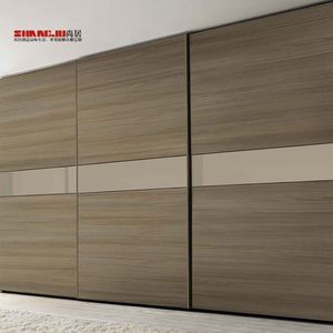 Vêtements de Bébé personnalisés Armoire Blanc Mat Vente Chaude Népal Dos Peint <span class=keywords><strong>Porte</strong></span> Coulissante En Verre - Product Image 1