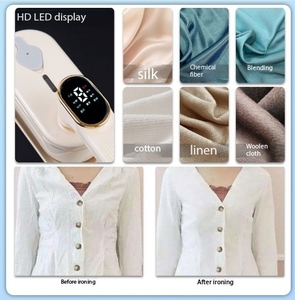 Nueva Plancha de Vapor Portátil Plegable con Pantalla Digital, Plancha Eléctrica Pequeña para el Hogar, Plancha de Vapor Plegable para Viajes - Product Image 5