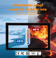 Boîtier métallique 7 10.1 12.1 15.6 18.5 21.5 Moniteur LCD intégré à cadre ouvert Ip65 Moniteurs à écran tactile industriel