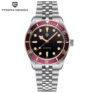 PAGANI DESIGN PD-1812 BB58 Jubilee Bracelet Men's <b>Watches</b> Retro Automatic <b>Watch</b> for Men Stainless Steel Mechanical Wrist <b>Watch</b> - Product Image 2