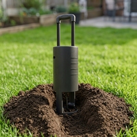 Piège à taupes durable en plastique ABS avec ressort en acier inoxydable, répulsif à souris réutilisable et écologique pour usage extérieur et agricole