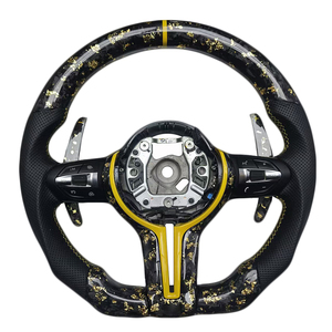 Volante Deportivo de Fibra de Carbono Forjado para BMW Serie 3, Serie 5, F10, F20, F30, F90, F01, F02 - Product Image 1