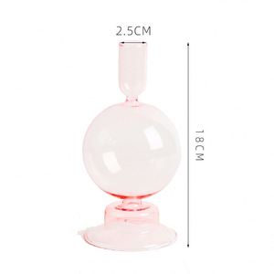 Precio de Fábrica: Portavelas de Vidrio Soplado de Borosilicato de Lujo, Colorido, Vacío, Hecho a Mano, con Muestras Gratis - Product Image 4