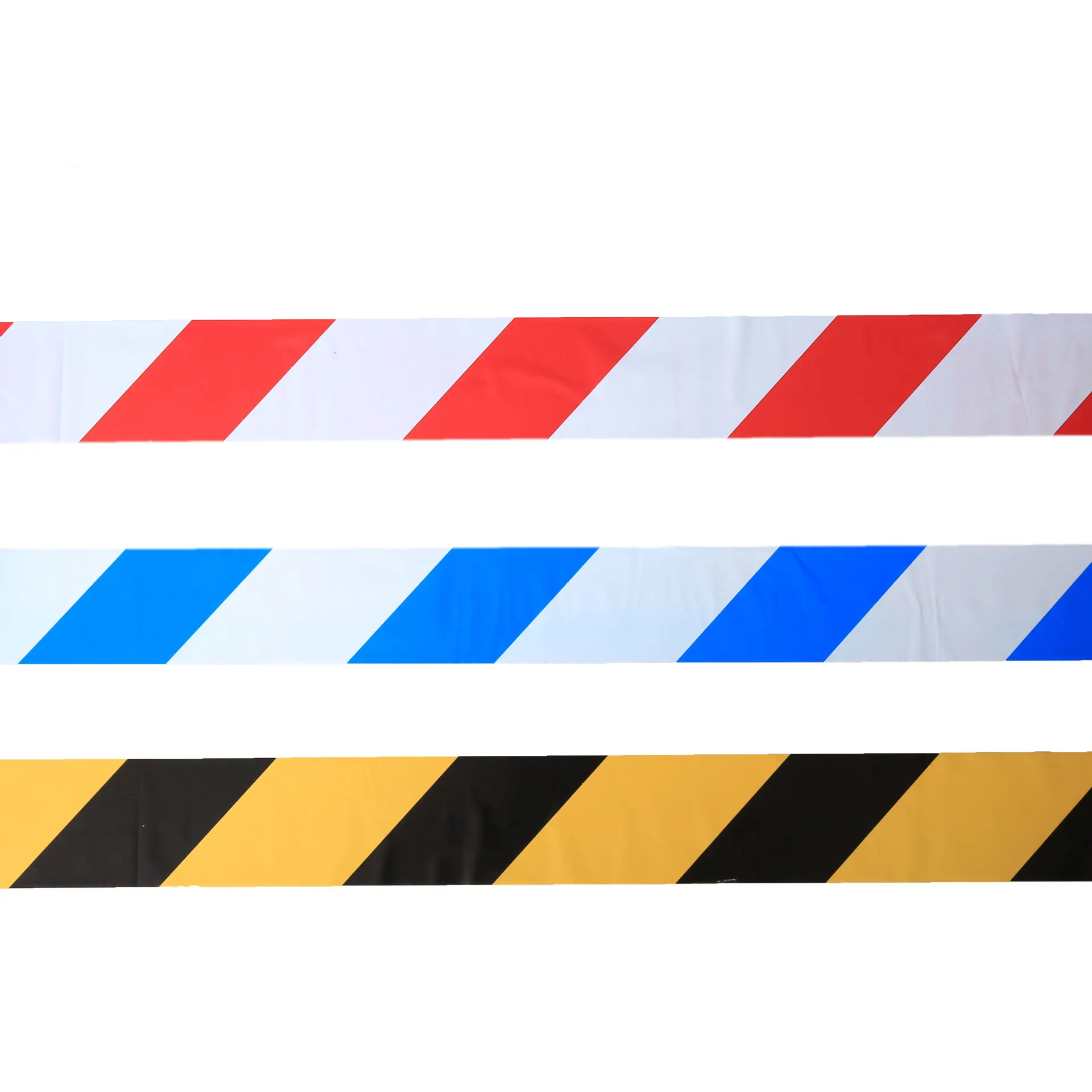 Aangepaste Barrièreband Scène Barrière Veiligheidstape Blauwe Barrière Tape Gebruik Voor Waarschuwing