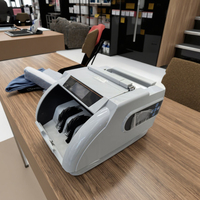 Machine de comptage et de tri automatique de billets de qualité bancaire avec alimentation 220V/110V pour banque, bureau, magasin de détail
