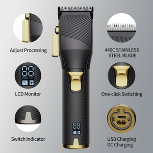 Cortadora eléctrica profesional recargable para hombres, máquina <span class=keywords><strong>de</strong></span> <span class=keywords><strong>corte</strong></span> <span class=keywords><strong>de</strong></span> <span class=keywords><strong>pelo</strong></span> inalámbrica para peluquerí<span class=keywords><strong>a</strong></span>, nueva - Product Image 5