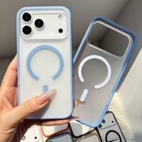 Casing HP Transparan Matte PC Defender Anti Benturan Harga Terjangkau untuk iPhone 18 17 16 15 Pro Max