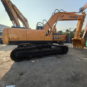 รถขุดไฮดรอลิกแบบตีนตะขาบมือสอง Hyundai 305LC-7 คุณภาพเยี่ยม ใช้งานได้ดี พร้อมขาย - Product Image 5