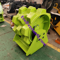 Compacteurs de roue d'excavatrice 20T Compacteur de pied de mouton