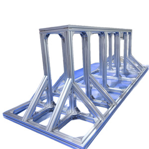 Support de cadre d'aquarium en alliage d'aluminium de qualité européenne - Robuste et résistant - Product Image 5