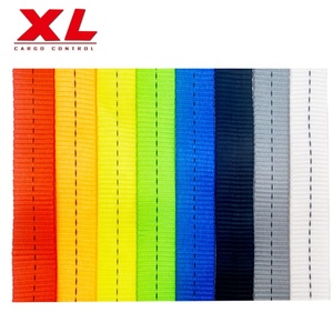 Correas de cincha de poliéster 100% personalizadas de fábrica con LOGO para eslingas de elevación, rollos de alta resistencia, OEM y ODM - Product Image 6