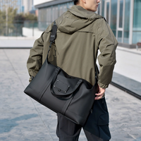 Sac de sport en toile pour homme avec compartiment pour ordinateur portable, imperméable, grande capacité 24L, pour la gym et les voyages - Écologique et léger