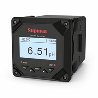Moniteur de pH/ORP pour eau pure et système RO, plage de mesure de 10 à 130 °C, calibration facile, contrôleur, pour achats en ligne, UE
