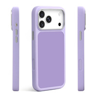 Étui magnétique 2-en-1 pour téléphone avec cadre d'objectif imprimable pour iPhone 18, insert en acrylique transparent, coque de téléphone personnalisée OEM, vente en gros