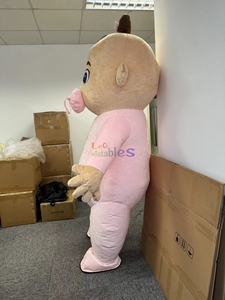 Disfraz de Mascota Inflable de Dibujos Animados <span class=keywords><strong>JoJo</strong></span> Baby Girl with Little Nipple de 2m, Gran Oferta, Disfraz de Mascota Inflable para Boda - Product Image 4