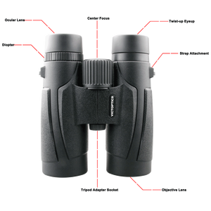 Fabricant OEM, vente en gros, prix bas, Victoptics <span class=keywords><strong>10x42</strong></span>, <span class=keywords><strong>meilleures</strong></span> <span class=keywords><strong>jumelles</strong></span> économiques à moins de 60 $ pour l'observation des oiseaux et la chasse - Product Image 4