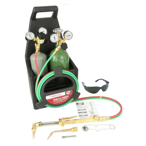 Kit de chalumeau de soudage oxyacétylène Harris V-Series Port-A-Torch pour usage moyen avec bouteille - Product Image 1