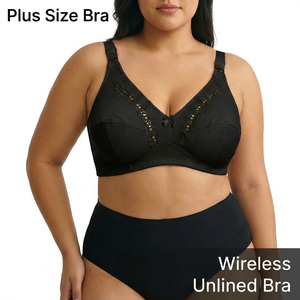 <span class=keywords><strong>Reggiseno</strong></span> Plus Size in <span class=keywords><strong>Cotone</strong></span> Traspirante Pronto per la Spedizione, Senza Ferretto, Non Imbottito, Minimizer, Bralette, Copertura Completa - Product Image 1