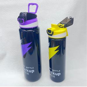 Botella Deportiva de 1 Litro, Botella para Beber Súper Portátil - Product Image 5