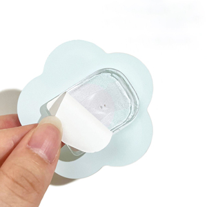 Spot Plastic Crafts acrylic flower <b>hook</b> non-perforated dormitory wall seamless <b>hook</b> strong adhesive <b>hook</b> promotional products - Product Image 4
