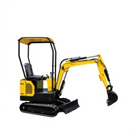Machine de terrassement pour projets miniers 1 tonne, fabricant professionnel, commande par joystick, moteur Perkins
