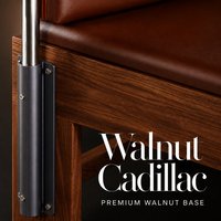 Table de Pilates Cadillac Trapeze Portable en Noyer et Acier Inoxydable de Luxe, Réglable, Certifiée CE, Équipement Professionnel de Studio