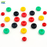Anneau de protection en Silicone Double face résistant aux hautes températures, œillet en caoutchouc imperméable Double face, vente directe en usine