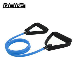 Bande de résistance DLINE 120 cm 20 lb, équipement de fitness portable pour l'exercice et le remodelage corporel - Product Image 4