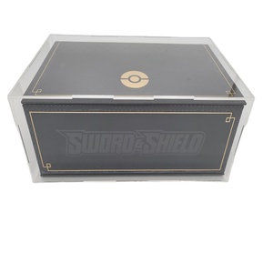 Wholesale Pokemon ZACIAN ZAMAZENTA Super Premium Collection Acrylic Display Box Game Gift Box
