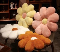 Gran oferta, almohada redonda con diseño de flores de Takashi Murakami, almohada de 10 colores con función de masaje extraíble para dormir