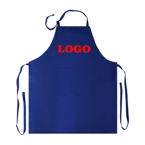 Delantal de Cocina de Alta Calidad con Logotipo Personalizado, Delantal de Algodón para Chef, Barista, Panadero, Delantal de Lona Ajustable para Barbacoa y Jardín, Delantales Bordados - Product Image 6