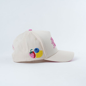 Wholesale Custom 5 Panel Baseball Cap Premium Cotton Material Breathable Comfortable <b>Sun</b> Protection Headwear for <b>Women</b> - Product Image 5