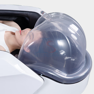 Moderna Cama de Spa para Cabeza para Salón de Belleza o Taller, Mueble de Spa de Fibra de Vidrio, Cama de Lavado de Cabeza para Barbería, Cama de Masaje con Champú - Product Image 6