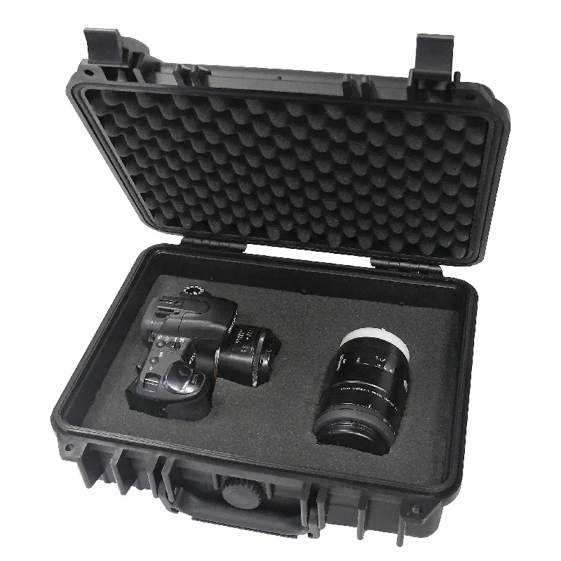 shockproof hard plastic equipment Case for lens protection camera lens protective case