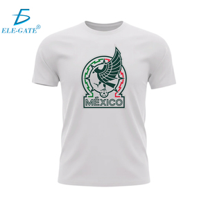 ELE-GATE <b>Mens</b> Short Sleeve <b>T</b> <b>Shirt</b> 100 Percent Polyester <b>Crew</b> <b>Neck</b> Regular Fit Casual Graphic Featuring Sports Team Spirit Desig - Product Image 2