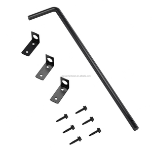 <span class=keywords><strong>Loquet</strong></span> de <span class=keywords><strong>sol</strong></span> robuste et durable de 24 pouces pour portails et clôtures en bois, PVC, vinyle ou métal - Product Image 1