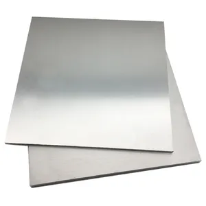 OEM Factory Plates Metal Anodized Aluminum Sheet Silver Anodized Aluminum Plate