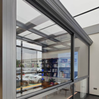 Ventanas Corredizas de Aluminio para Hotel, Diseño Moderno Deioux, Antirrobo, Interiores de Aluminio y Vidrio