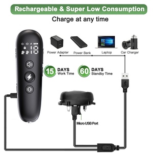 Più recente collare antiurto per cani con telecomando ricaricabile 1600FT dispositivo deterrente per corteccia di cane impermeabile per cani - Product Image 5