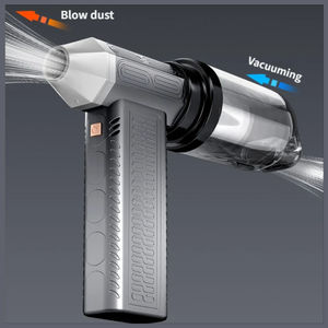 Souffleur d'air 3 en 1, 130000 tr/min, avec aspirateur, souffleur d'air, ventilateur puissant rechargeable pour voiture, utilisation en extérieur et en intérieur - Product Image 1